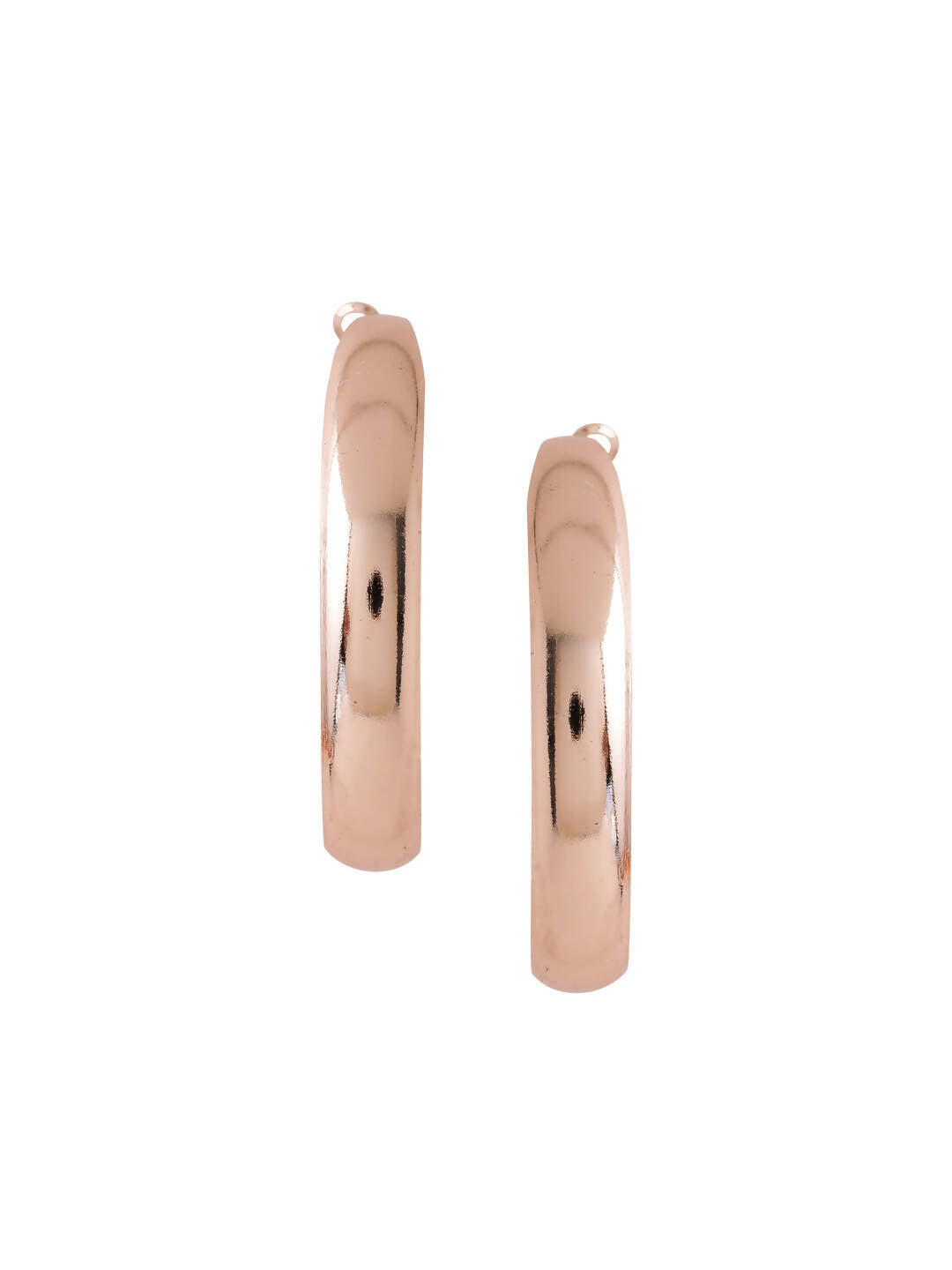 NVR Women Gold Plated Hoop Earrings - Distacart