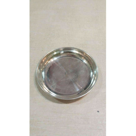Sliver Pooja Plate - Medium Size