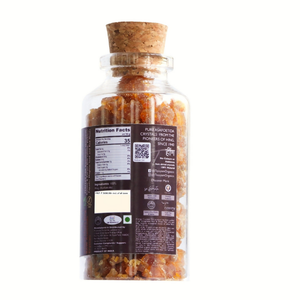 Tassyam Organics Laxmi Chand Heera Raw Hing Crystals - Distacart