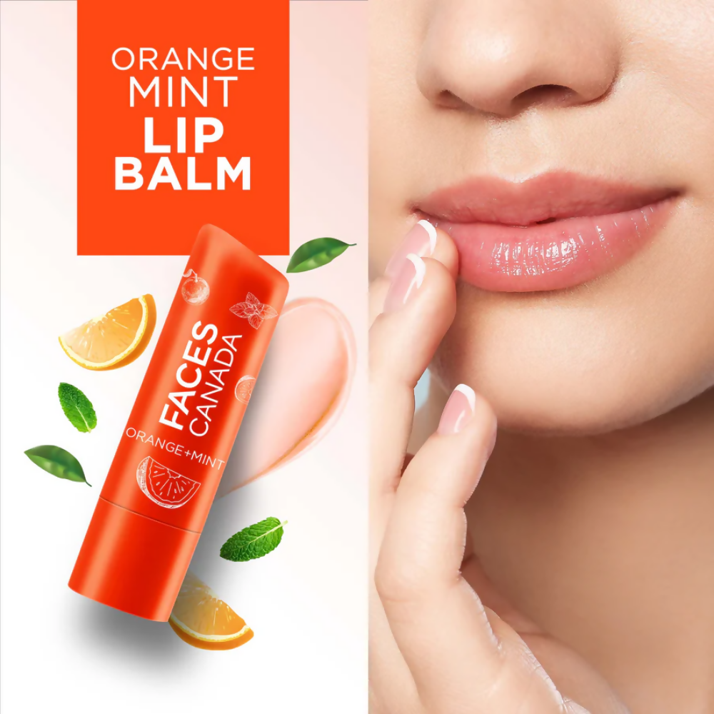 Faces Canada Vitamin C Lip Balm - Orange Mint - Distacart