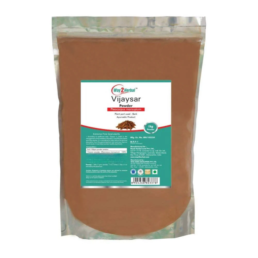 Way2herbal Vijaysar Powder - Distacart