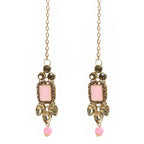 Mominos Fashion Johar Kamal Gold-Plated Brass Finish Kundan/Stone Choker For Women (Baby Pink) - Distacart