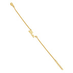 trueBrowns X Voylla Gold-Toned 'Bhai' Bracelet Rakhi With Roli Chaawal Pack - Distacart