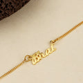trueBrowns X Voylla Gold-Toned 'Bhai' Bracelet Rakhi With Roli Chaawal Pack - Distacart