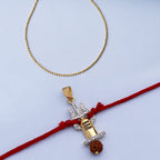 trueBrowns X Voylla Trishul with Rudraksh Rakhi-Pendant - Distacart