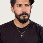 trueBrowns X Voylla Trishul with Rudraksh Rakhi-Pendant - Distacart