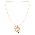 trueBrowns X Voylla Rudraksha Studded 'OM' Rakhi-Pendant - Distacart