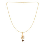 trueBrowns X Voylla Shiva Damru Rudraksha Rakhi-Pendant - Distacart