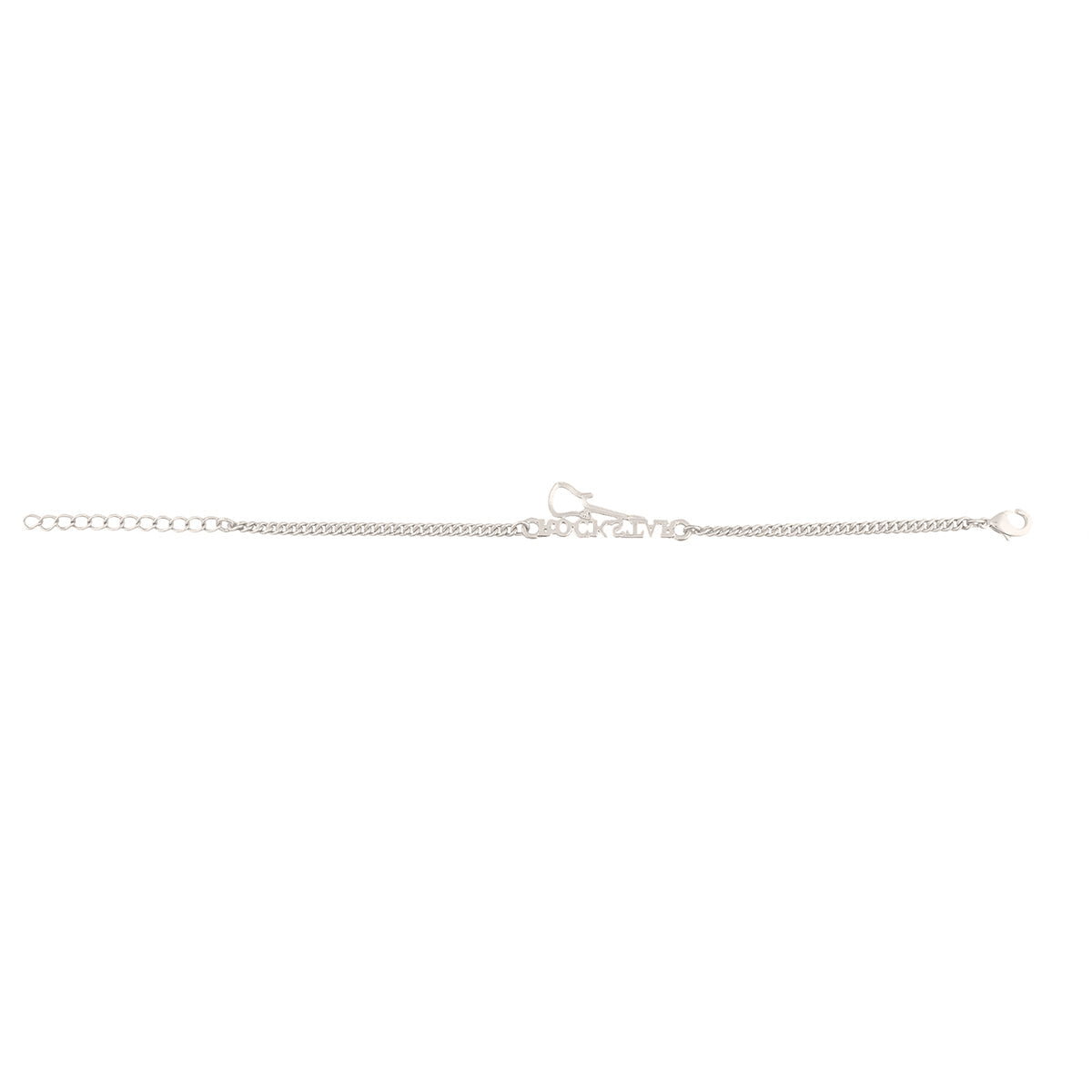 trueBrowns Stylish ROCKSTAR Silver Tone Bracelet Rakhi - Distacart