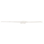 trueBrowns X Voylla Stylish Hello Brother Silver Tone Bracelet Rakhi - Distacart
