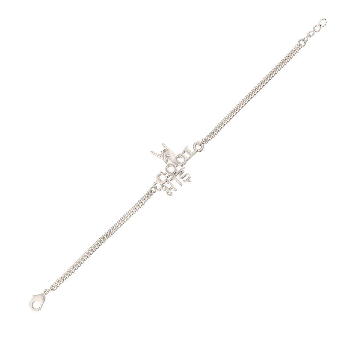 trueBrowns Cool Bhai Silver Tone Rakhi - Distacart