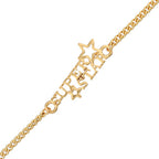 trueBrowns X Voylla Super Star Gold Tone Bracelet Style Rakhi - Distacart