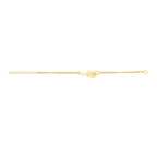 trueBrowns X Voylla Swag Wala Bro Gold Tone Bracelet Style Rakhi - Distacart