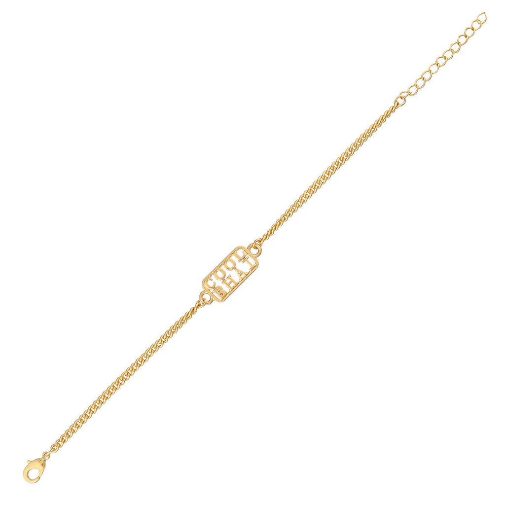 trueBrowns Cool Bhai Gold Tone Bracelet Style Rakhi - Distacart
