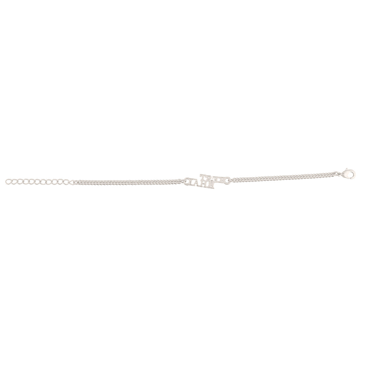 trueBrowns Silver Tone Best Bhai Bracelet Style Rakhi - Distacart