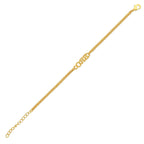 trueBrowns Gold Tone Fashionable BRO Rakhi - Distacart