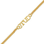 trueBrowns Stylish Gold Tone STUD Rakhi - Distacart