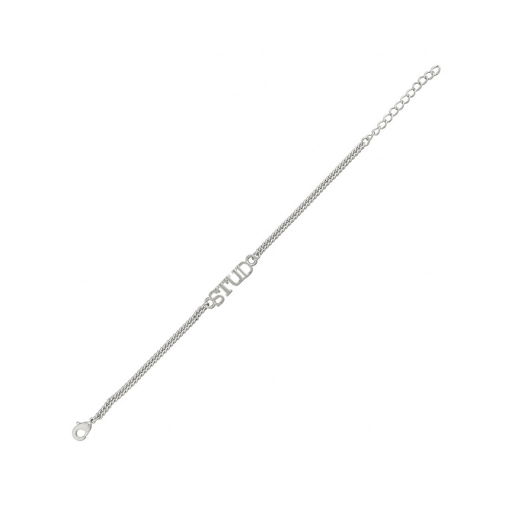 trueBrowns Stylish Silver Plated Bracelet Style STUD rakhi - Distacart