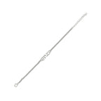 trueBrowns Stylish Silver Plated Bracelet Style STUD rakhi - Distacart