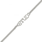 trueBrowns Stylish Silver Plated Bracelet Style STUD rakhi - Distacart