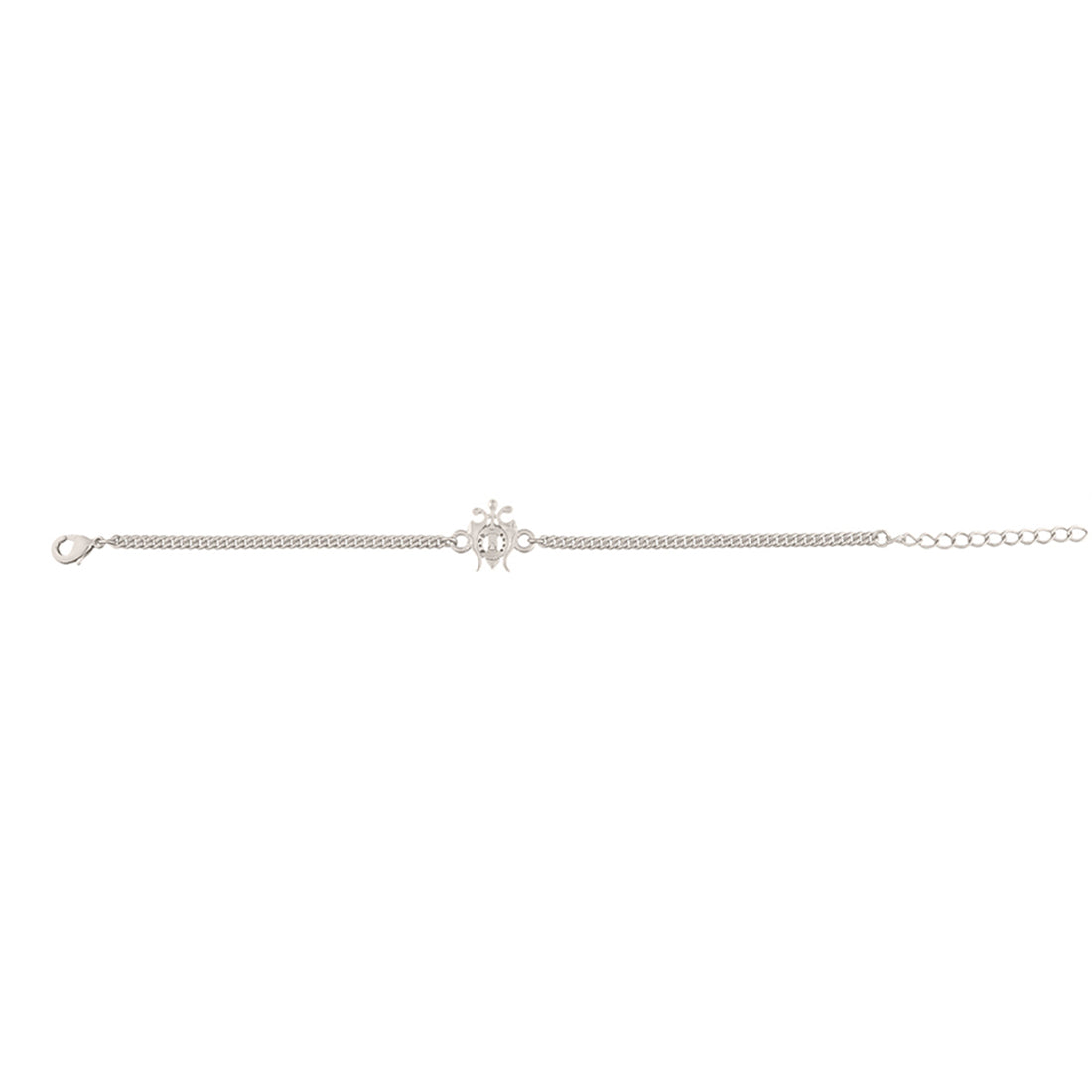 trueBrowns Trishul Silver Tone Bracelet Rakhi - Distacart