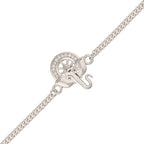 trueBrowns Silver Tone Ganesha Bracelet Rakhi - Distacart