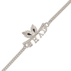 trueBrowns Peacock Feather Motif Silver Plated Bhai Bracelet Rakhi - Distacart