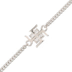 trueBrowns Auspicious Swastik Motif Silver Tone Bracelet Rakhi - Distacart