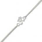 trueBrowns Auspicious Om Silver Tone Bracelet Style Rakhi - Distacart