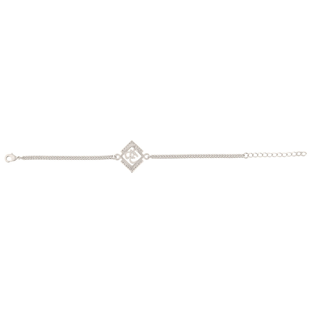 trueBrowns Auspicious OM Silver Plated Bracelet Rakhi - Distacart