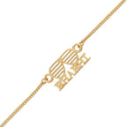 trueBrowns Gold Tone Bhabhi Bracelet Rakhi - Distacart