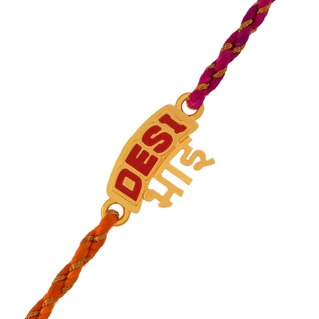 trueBrowns X Voylla Desi Bhai Multi Color Thread Rakhi For Brother - Distacart