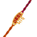trueBrowns X Voylla Desi Bhai Multi Color Thread Rakhi For Brother - Distacart
