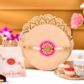 trueBrowns X Voylla Pearl And Gold Filigree Rakhi For Brother - Distacart