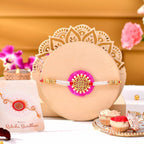 trueBrowns X Voylla Pearl And Gold Filigree Rakhi For Brother - Distacart