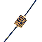 trueBrowns X Voylla Navy Blue Enamel Big Brother Rakhi For Brother - Distacart