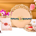 trueBrowns X Voylla Gold Navratan Swastik Rakhi For Brother - Distacart