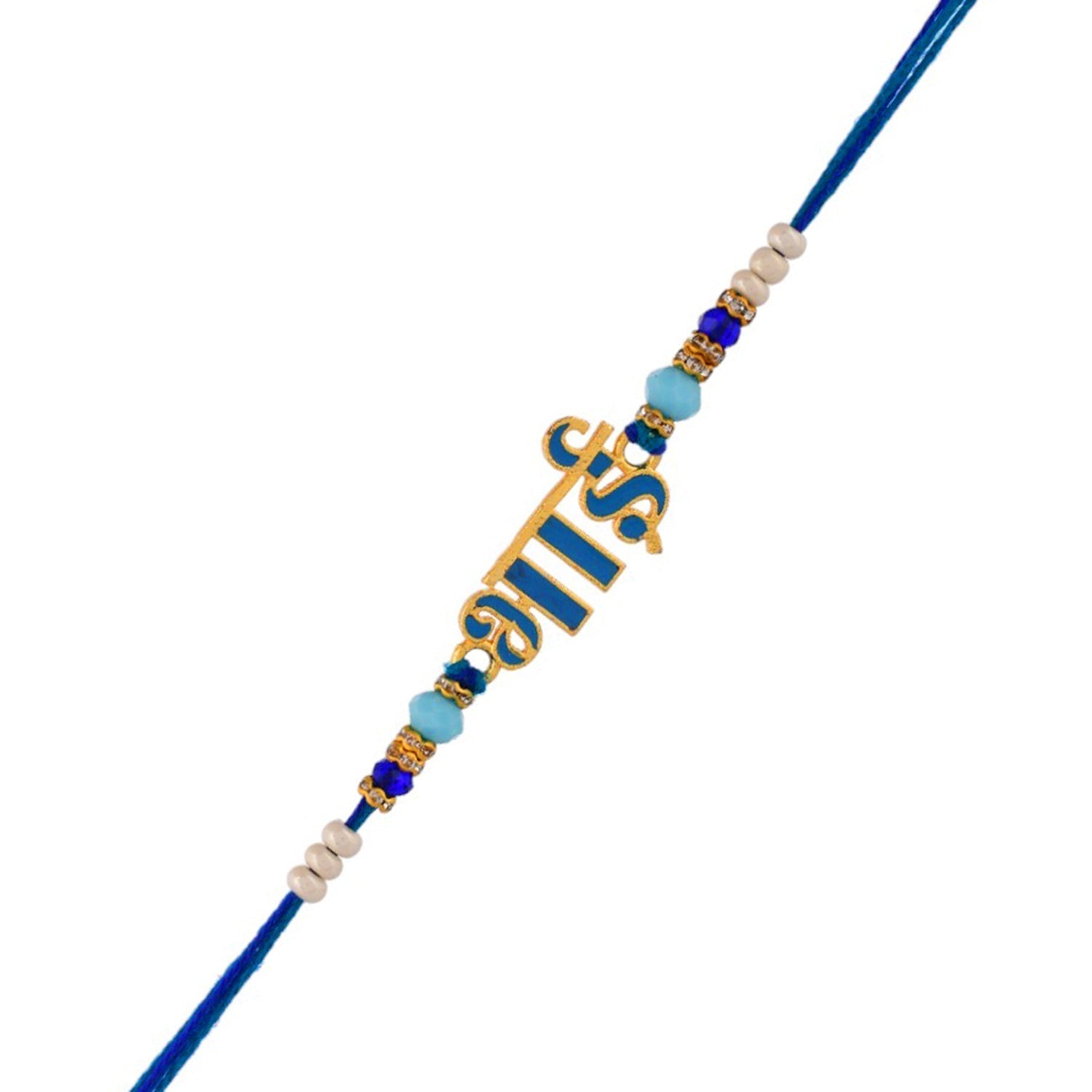 trueBrowns X Voylla Firozi Enamel Bhai Rakhi For Brother - Distacart