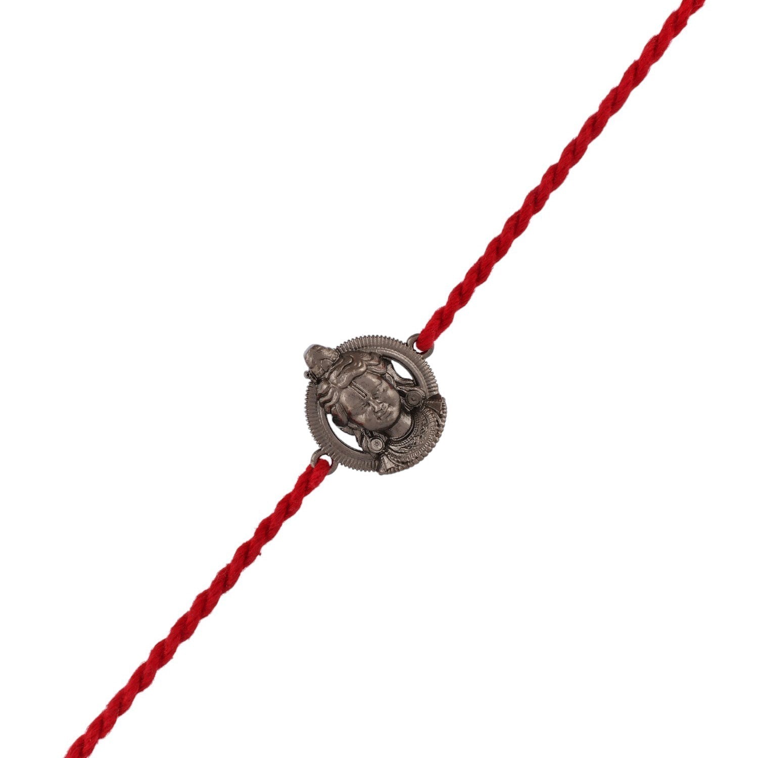 trueBrowns X Voylla Ram Lalla Black Rhodium Rakhi For Brother - Distacart