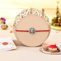 trueBrowns X Voylla Ram Lalla Silver Oxidised Rakhi For Brother - Distacart