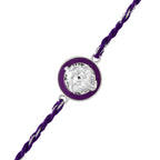 trueBrowns Sterling Silver Purple Ganesha Rakhi - Distacart