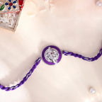 trueBrowns Sterling Silver Purple Ganesha Rakhi - Distacart