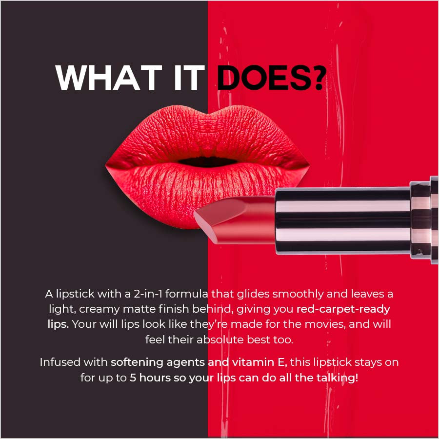 Colorbar Velvet Matte Lipstick Bare -58
