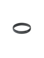 NVR Men's Set of 2 Black Rhodium-Plated Finger Ring