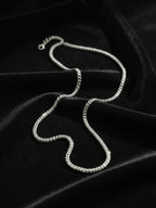 NVR Men's Silver Plated Stainless Steel Chain - Distacart