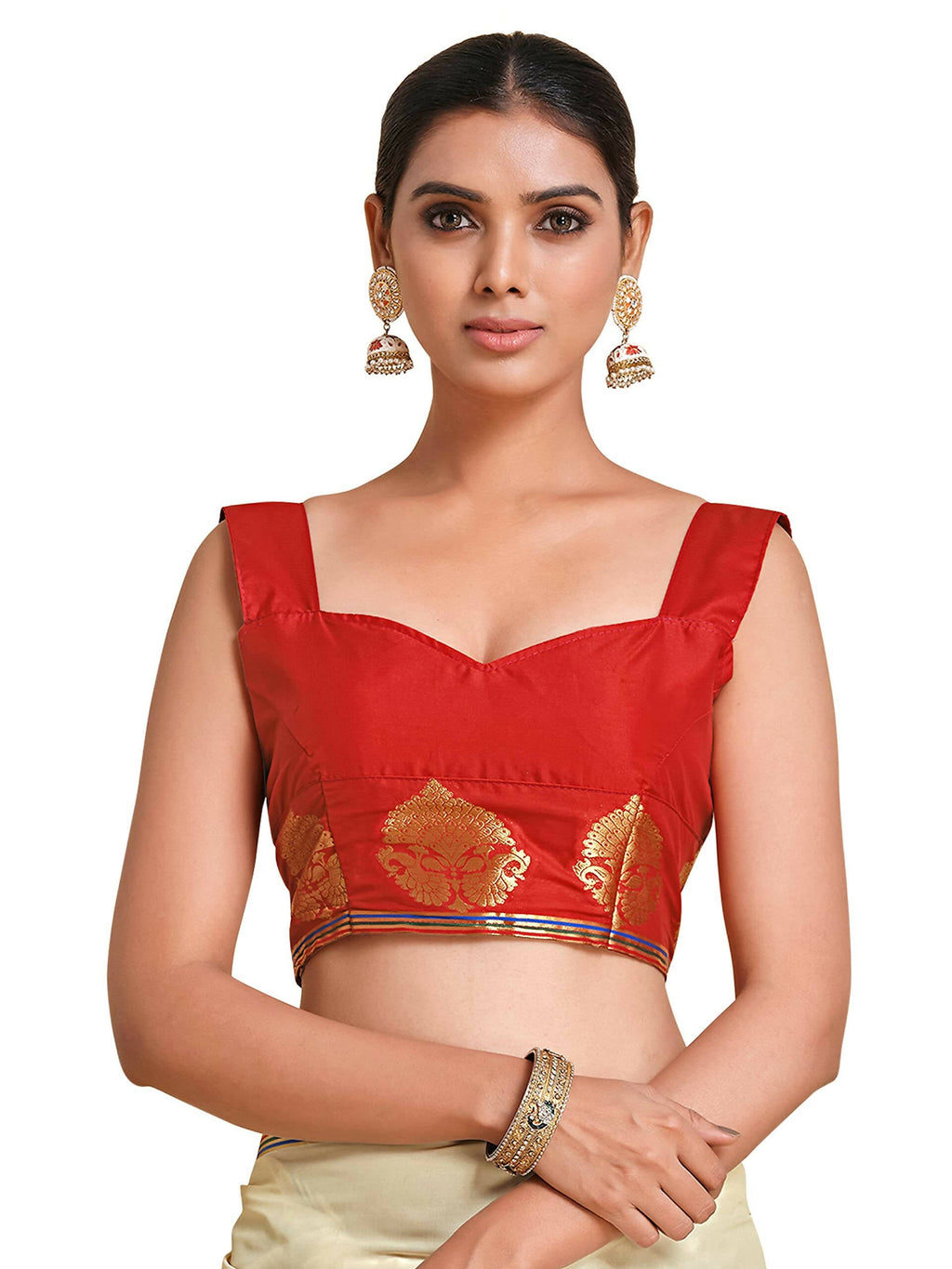 Mimosa Women's Beige Pure Crepe Saree - Distacart