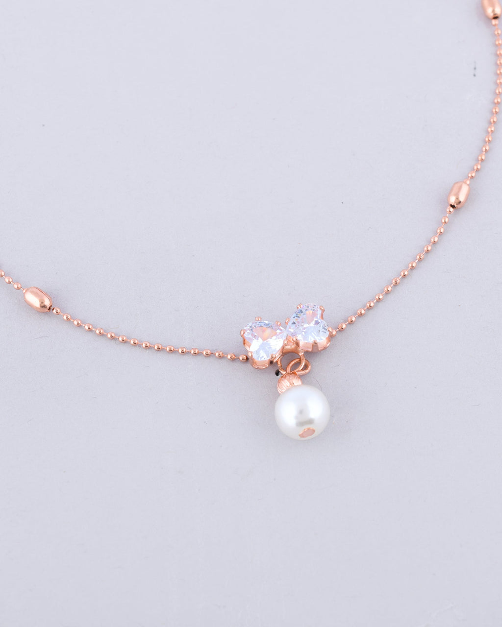 VOJ Women Dimond Gold Plated Anklets - Distacart