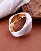 VOJ Women Stainless Steel Gold And Silver Plated Bracelet - Distacart