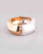 VOJ Women Stainless Steel Gold And Silver Plated Bracelet - Distacart
