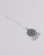 VOJ Women Silver Plated Maang Tikka - Distacart